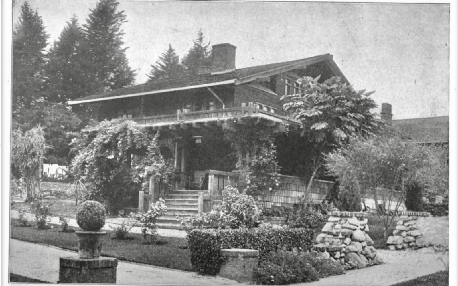Historic Craftsman-style home from 1914 Southern California